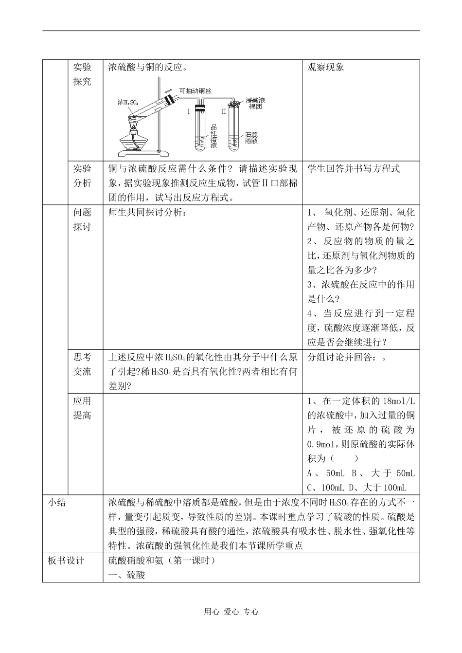 高中化学硫酸 硝酸和氨 (1)新人教版必修一_第3页