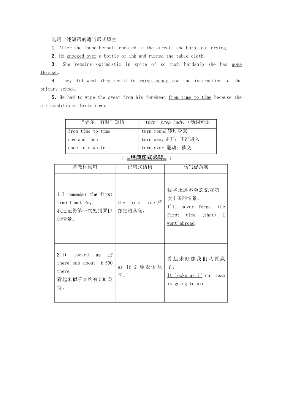 高中英语 Module 3 Interpersonal Relationships -- Friendship Section Ⅱ Language Points（Ⅰ）（Introduction  Vocabulary and Reading）（教师用书）教案 外研版选修6-外研版高二选修6英语教案_第2页