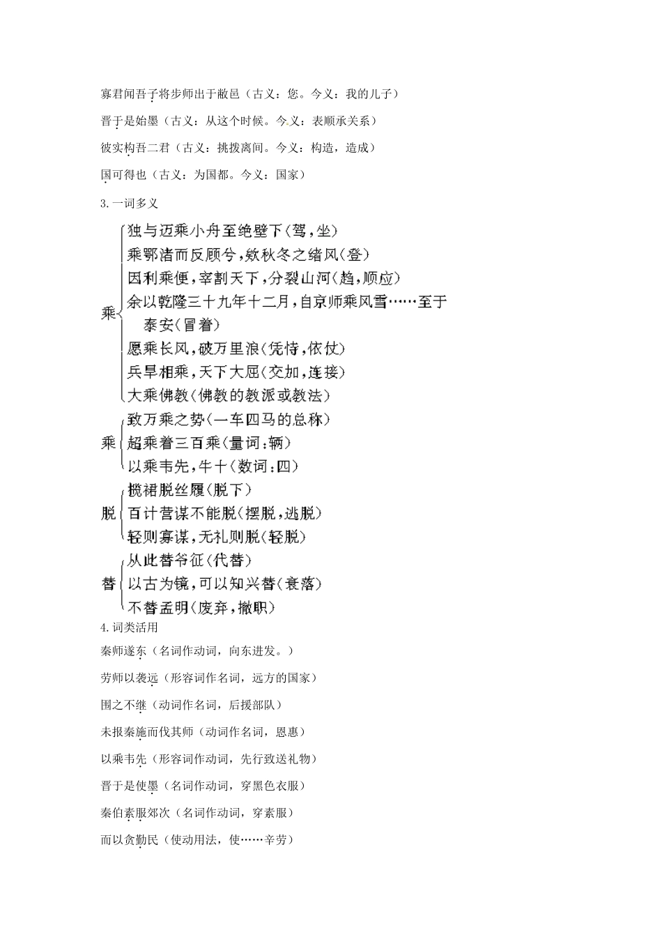 高中语文 殽之战名师导航 鲁教版必修2 _第3页