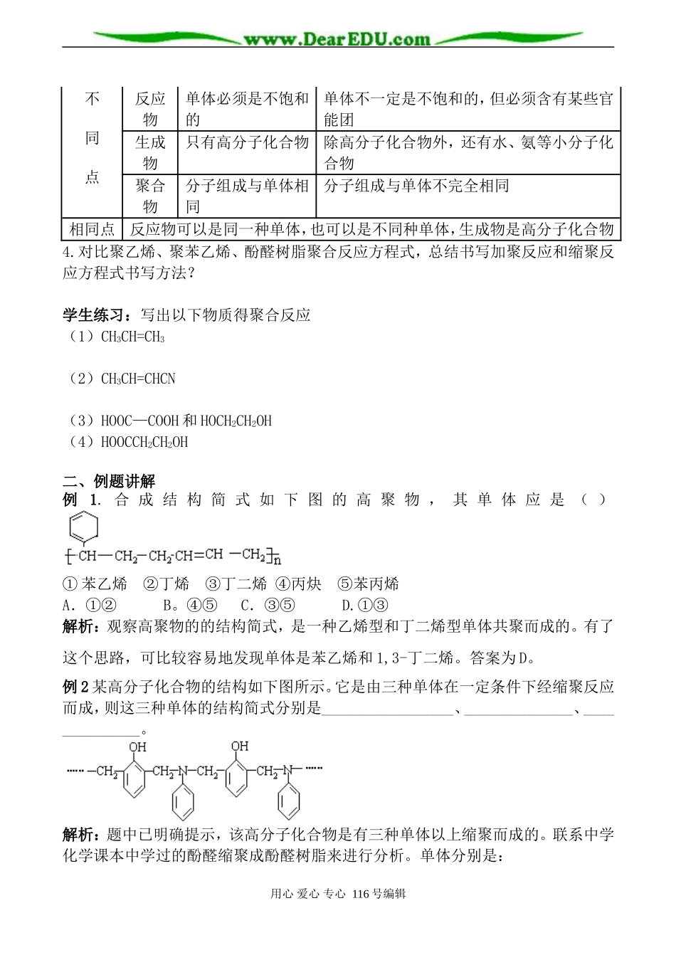高中化学苏教版必修2 人工合成有机化合物2_第2页