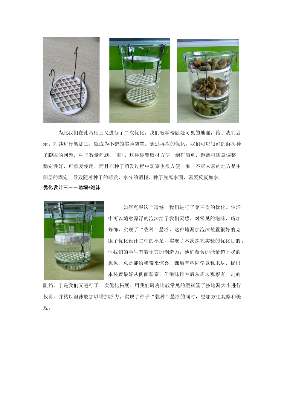 湖北省七年级生物上册 第三单元 第二章 第一节 实验《探究种子萌发的环境条件》教学设计 新人教版-新人教版初中七年级上册生物教案_第3页