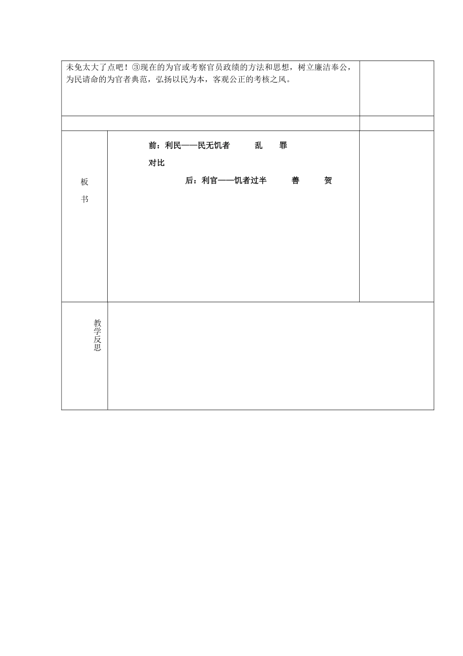 高中语文 18 晏子治东阿教案 粤教版必修4-粤教版高二必修4语文教案_第3页