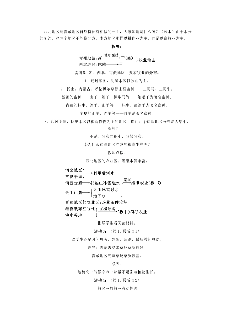 5.3西北地区和青藏地区（第二课时）_第2页