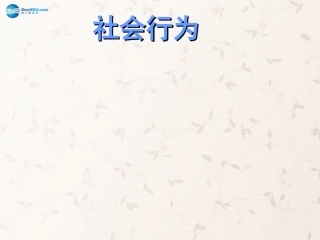 八年级生物上册 5.2.3 社会行为课件3 （新版）新人教版