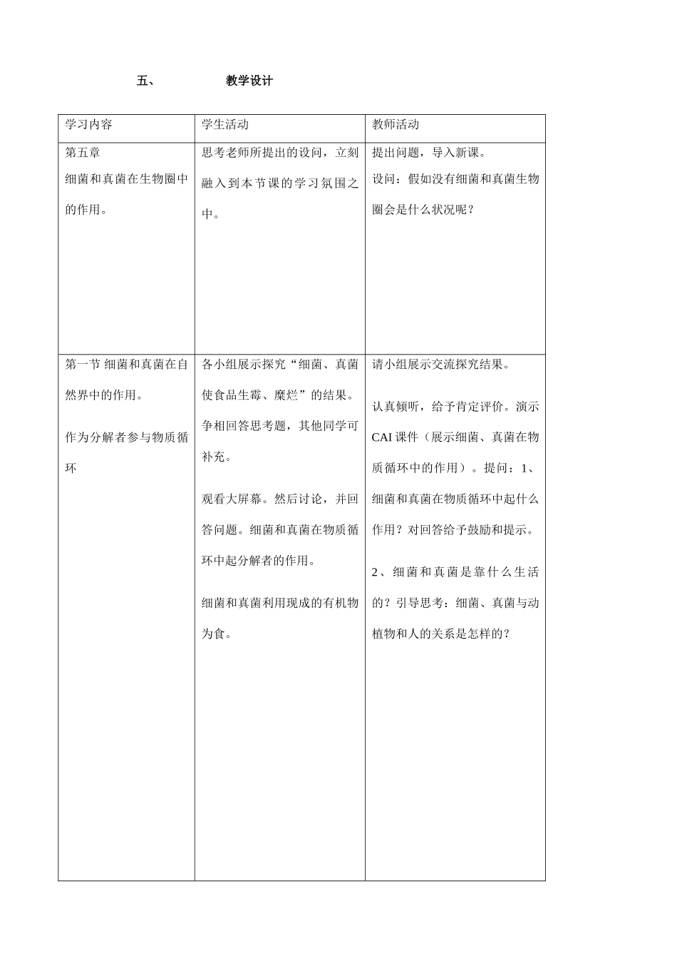 八年级生物新人教版细菌和真菌在自然界中的作用_第2页