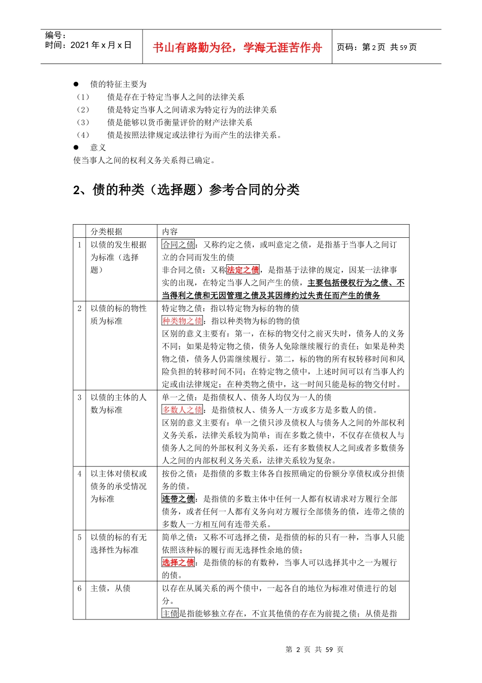 法硕民法第三篇债权与合同_第2页