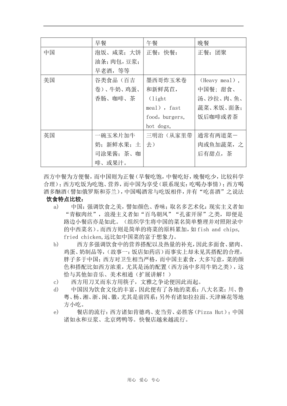 高中英语 Module 3《Foreign Food》教学设计 外研版选修8_第3页