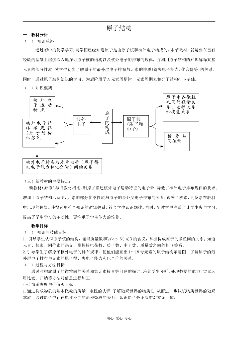 高中化学原子结构(第一课时)鲁科版必修二_第1页