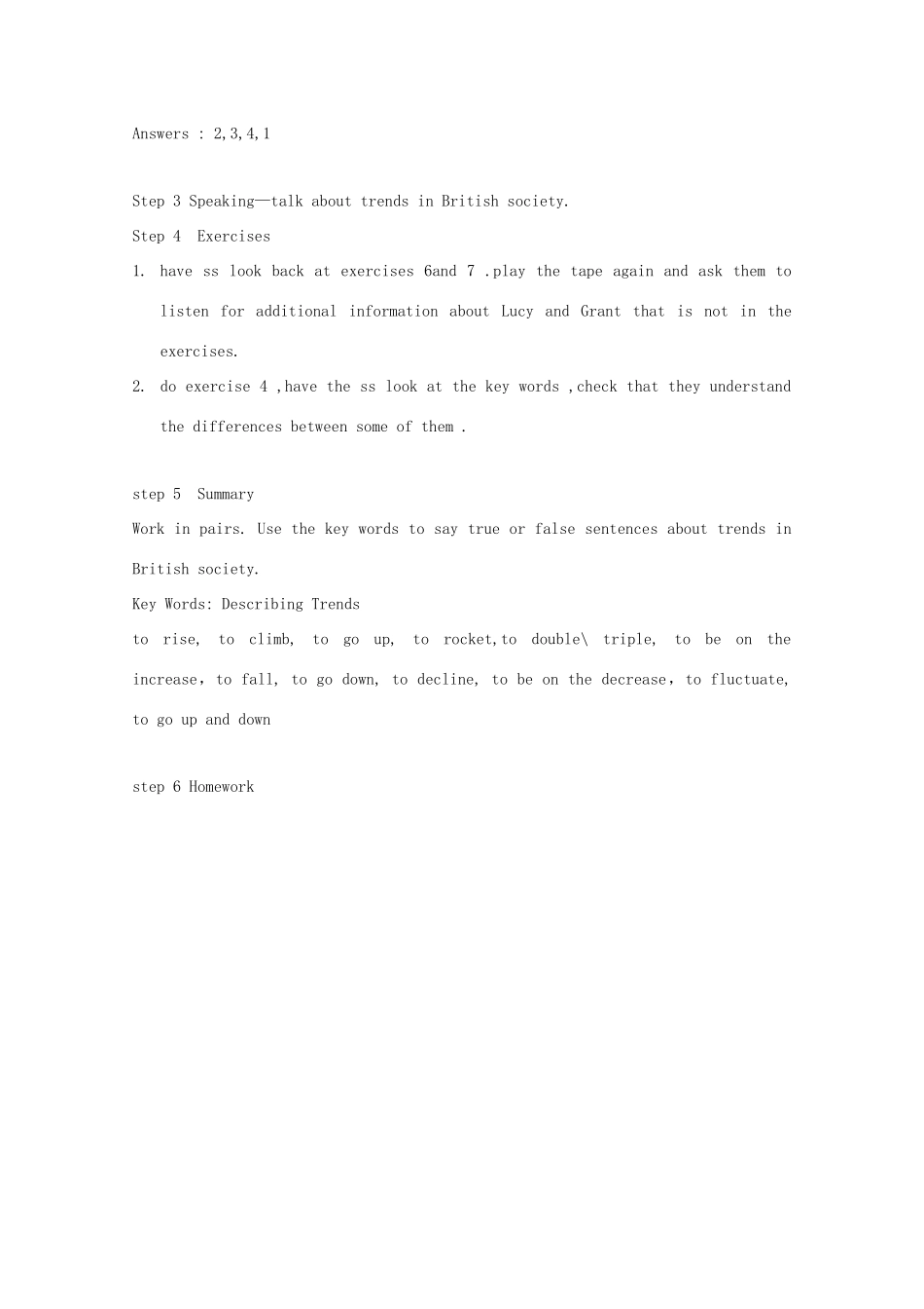 高中英语《Society》教案4 北师大版选修8_第2页