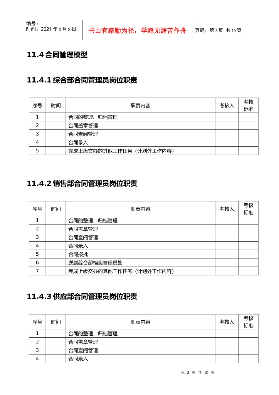 吉林康乃尔化学工业有限公司企业管理模型V40版--11合同_第3页