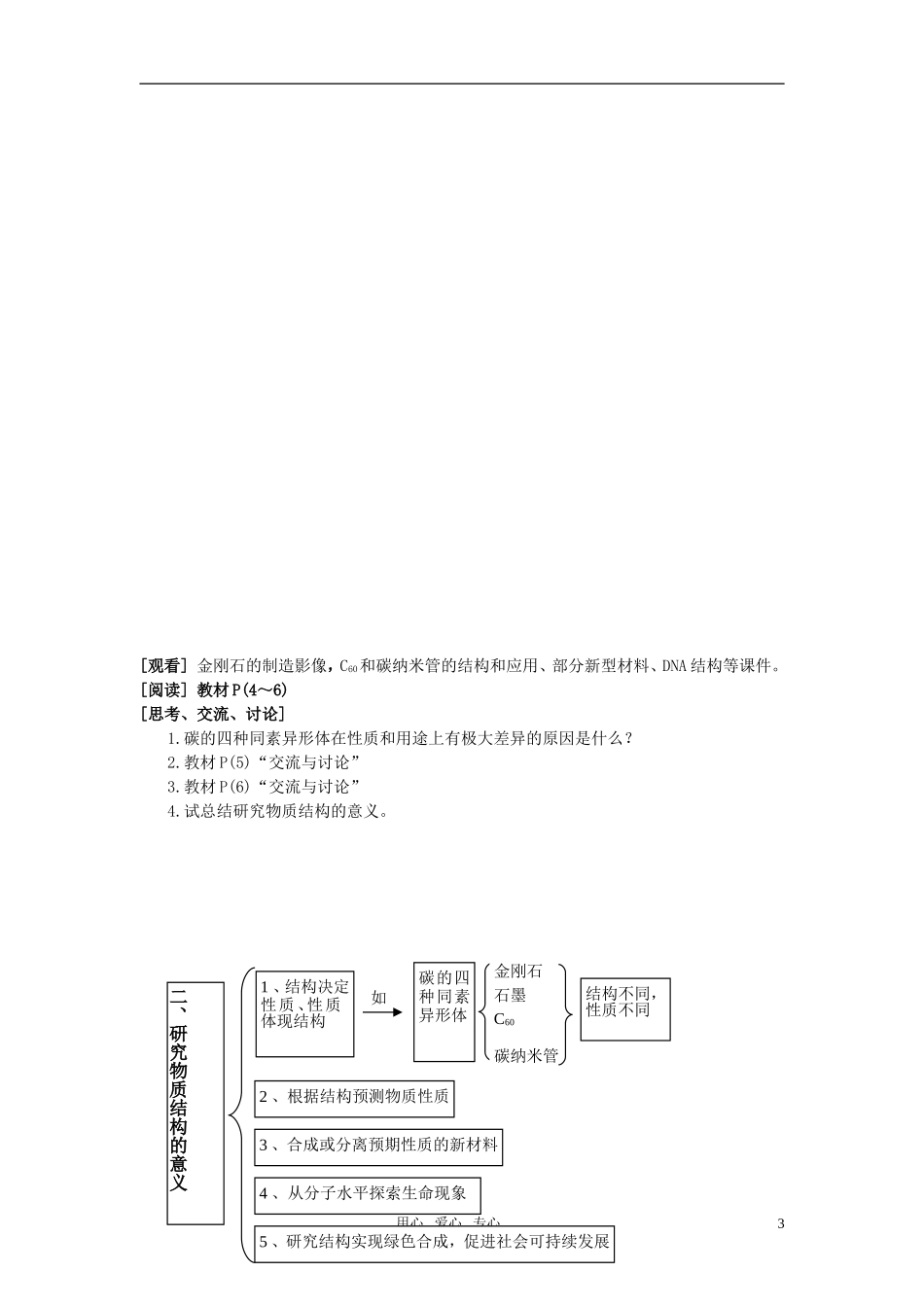 高中化学《揭示物质结构的奥秘》教案3 苏教版选修3_第3页