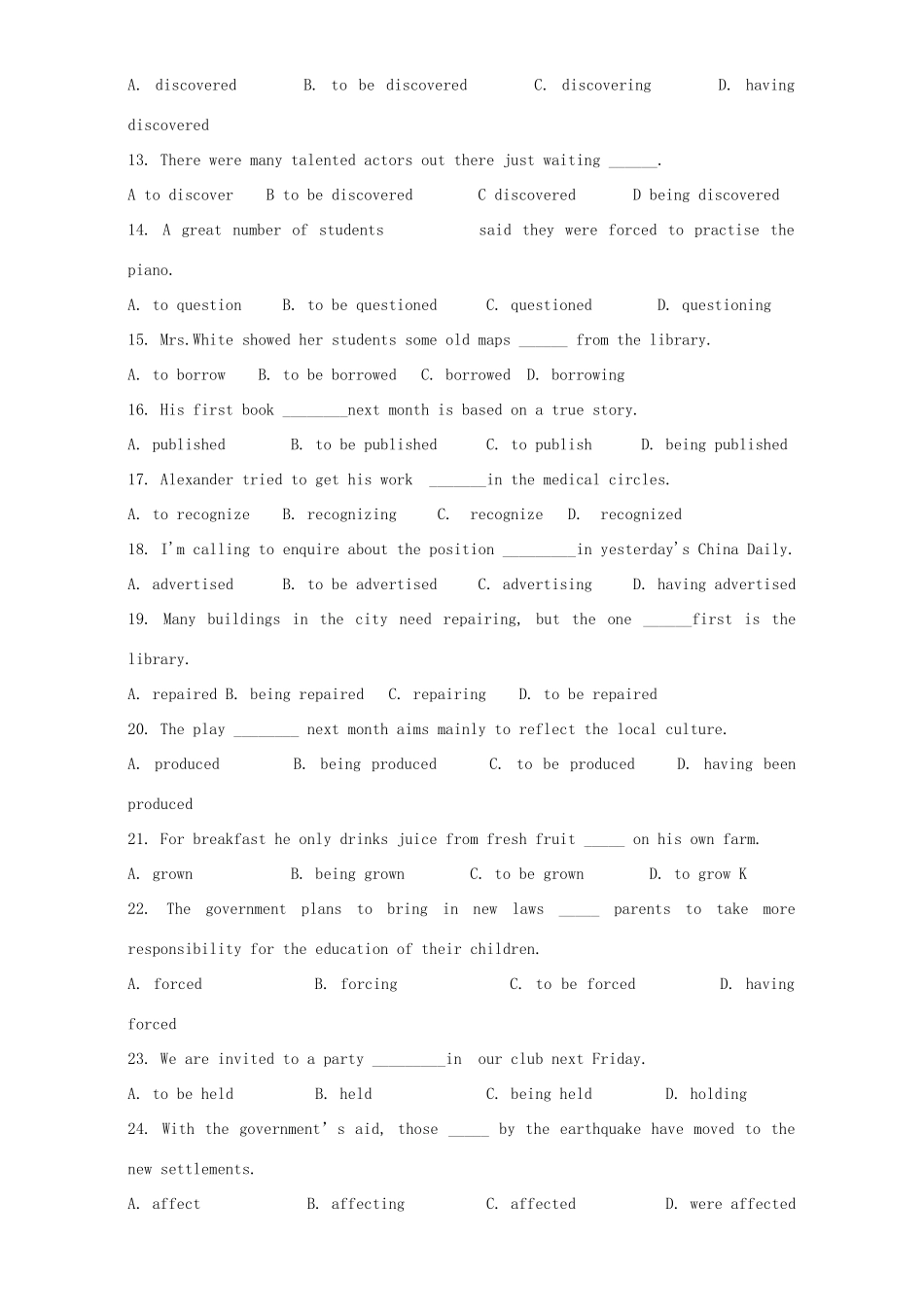 高中英语 Unit 1 Great scientists Period 3 Grammar教学设计 新人教版必修5-新人教版高二必修5英语教案_第2页