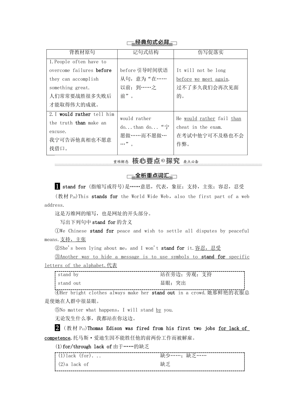 高中英语 Unit 3 The world online Section Ⅳ Language points （Ⅱ） （Word powerGrammar and usage  Task）（教师用书）教案 牛津译林版选修7-牛津版高二选修7英语教案_第2页