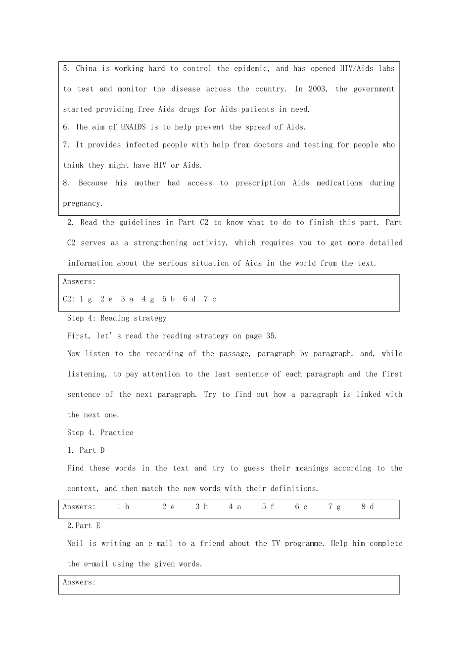 高中英语 Unit3 protecting ourselves-reading精品教案 牛津译林版选修10_第3页