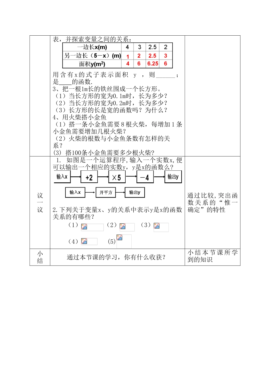 八年级数学函数教案苏科版_第3页