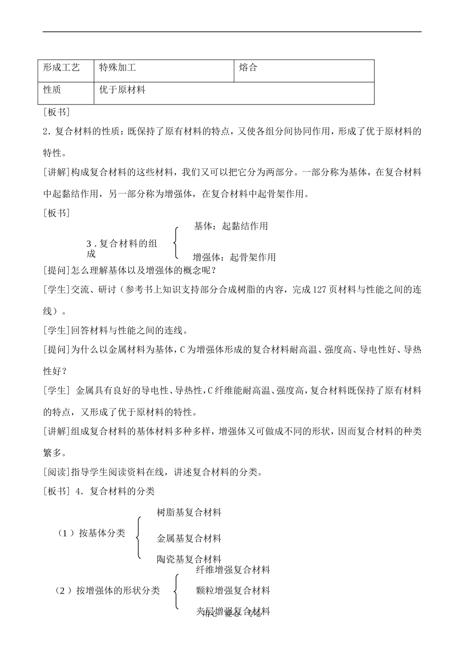高中化学复合材料鲁教版必修一_第3页
