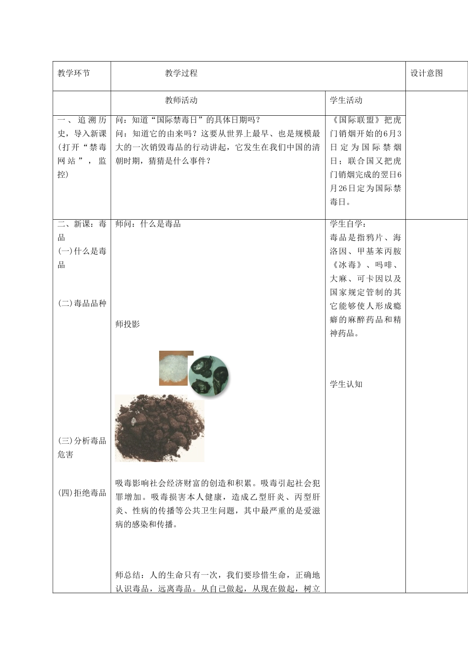 八年级生物下册 第8单元 健康地生活 第25章 第3节《远离烟酒 拒绝毒品》教案3 （新版）苏科版-（新版）苏科版初中八年级下册生物教案_第2页