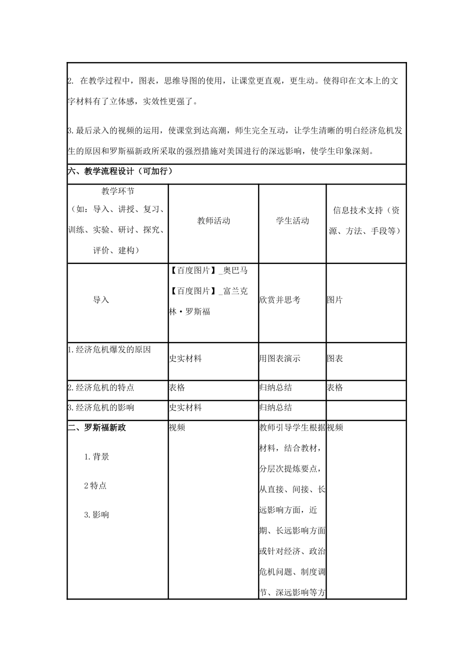 高中历史 第15课 大萧条与罗斯福新政教案38 岳麓版必修2-岳麓版高一必修2历史教案_第2页