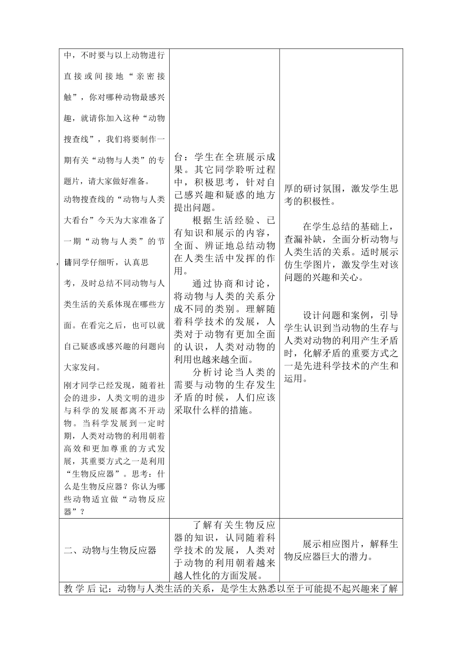 八年级生物动物和人类生活的关系新人教版_第2页
