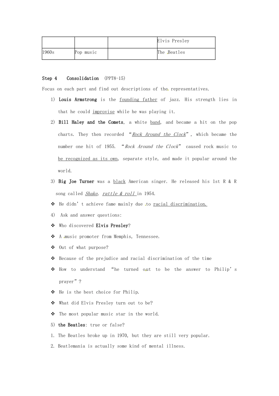 高中英语 Unit2 Project教案 牛津译林版选修8-牛津版高二选修8英语教案_第2页
