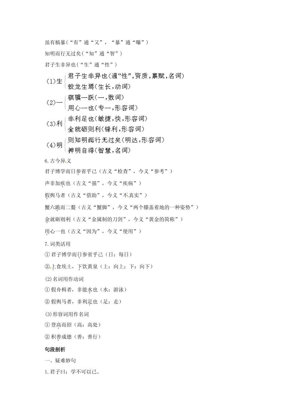 高中语文 1劝学名师导航 鲁教版必修1_第2页