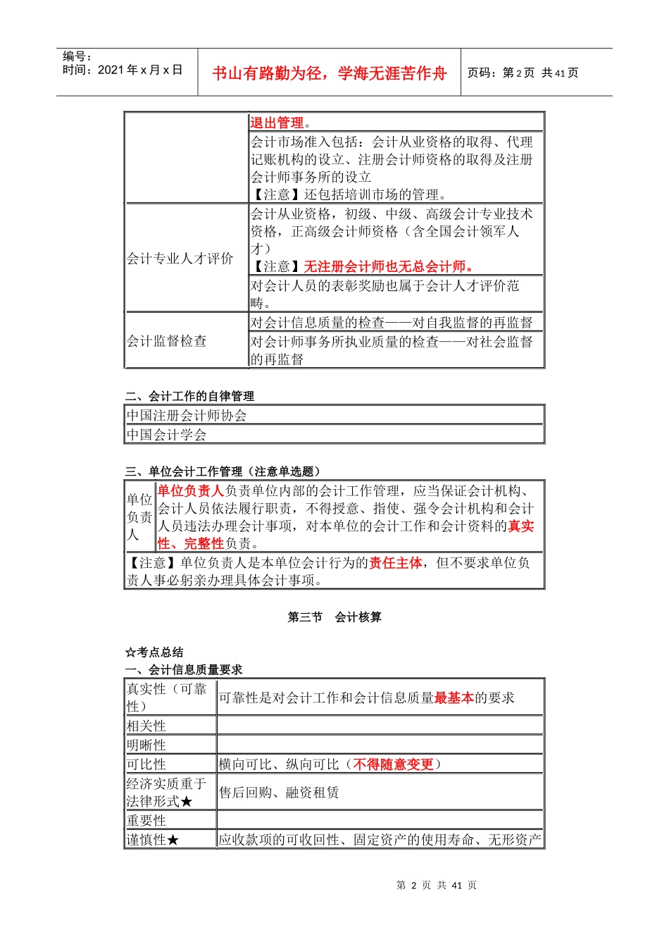 财经法规考前知识点整理_第2页