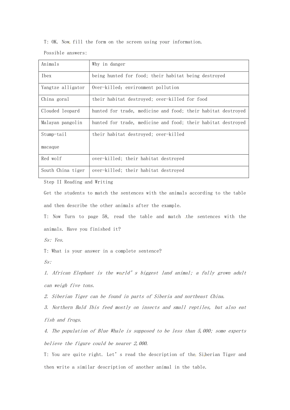 高中英语 Module6 TheThird Period Writing教案 外研版必修5-外研版高二必修5英语教案_第2页