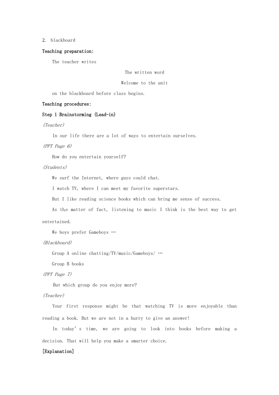 高中英语 Unit1 The written word Welcome to the unit教学设计 牛津译林版选修8-牛津版高二选修8英语教案_第2页