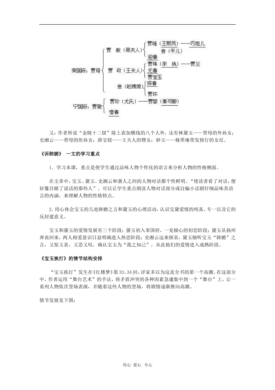 高中语文：《红楼梦（选读）》教学教案（新人教版）_第2页