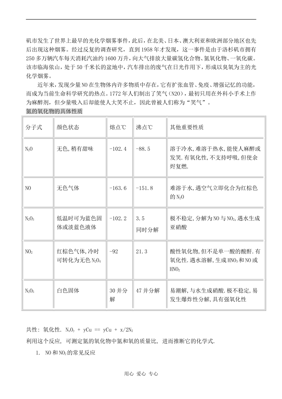高中化学氮氧化物的产生和转化苏教版必修一_第2页