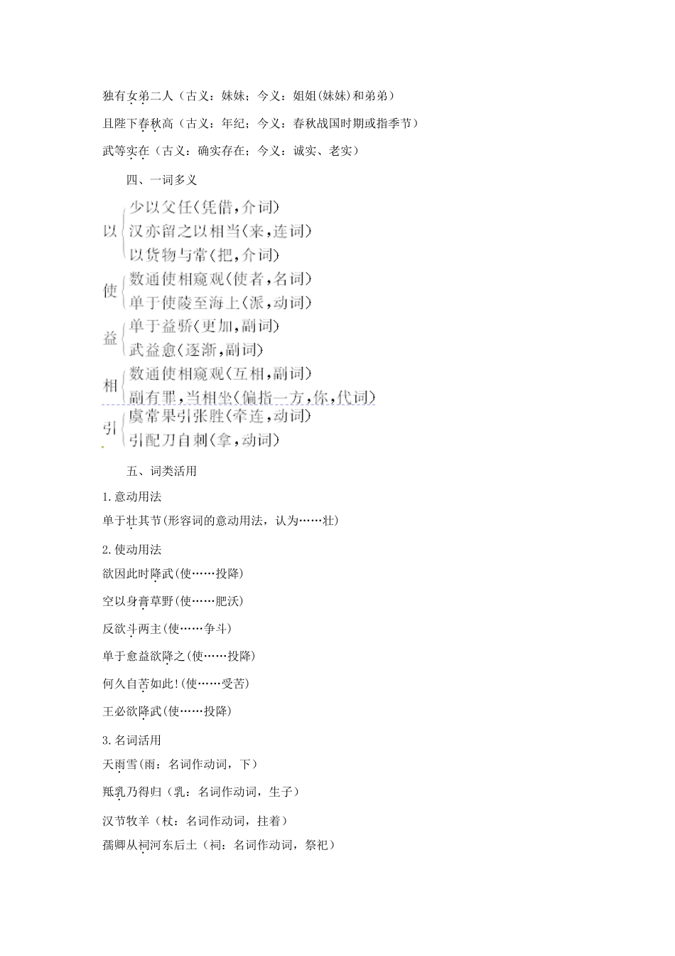 高中语文 苏武传名师导航 鲁教版必修3 _第2页