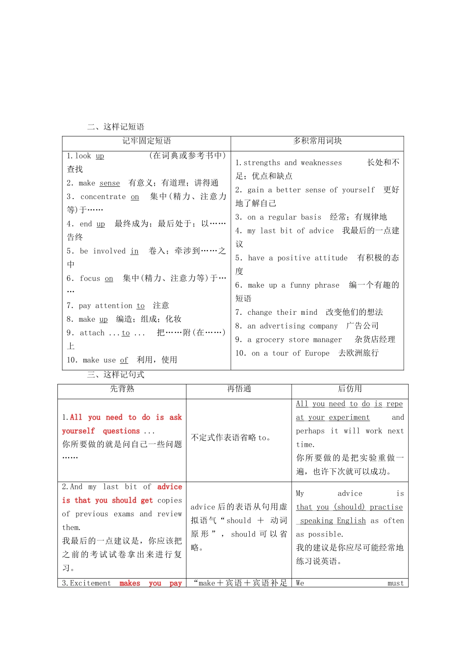 高中英语 Unit 13 People Section Ⅰ Warm-up  Lesson 1—Pre-reading教案（含解析）北师大版必修5-北师大版高二必修5英语教案_第2页