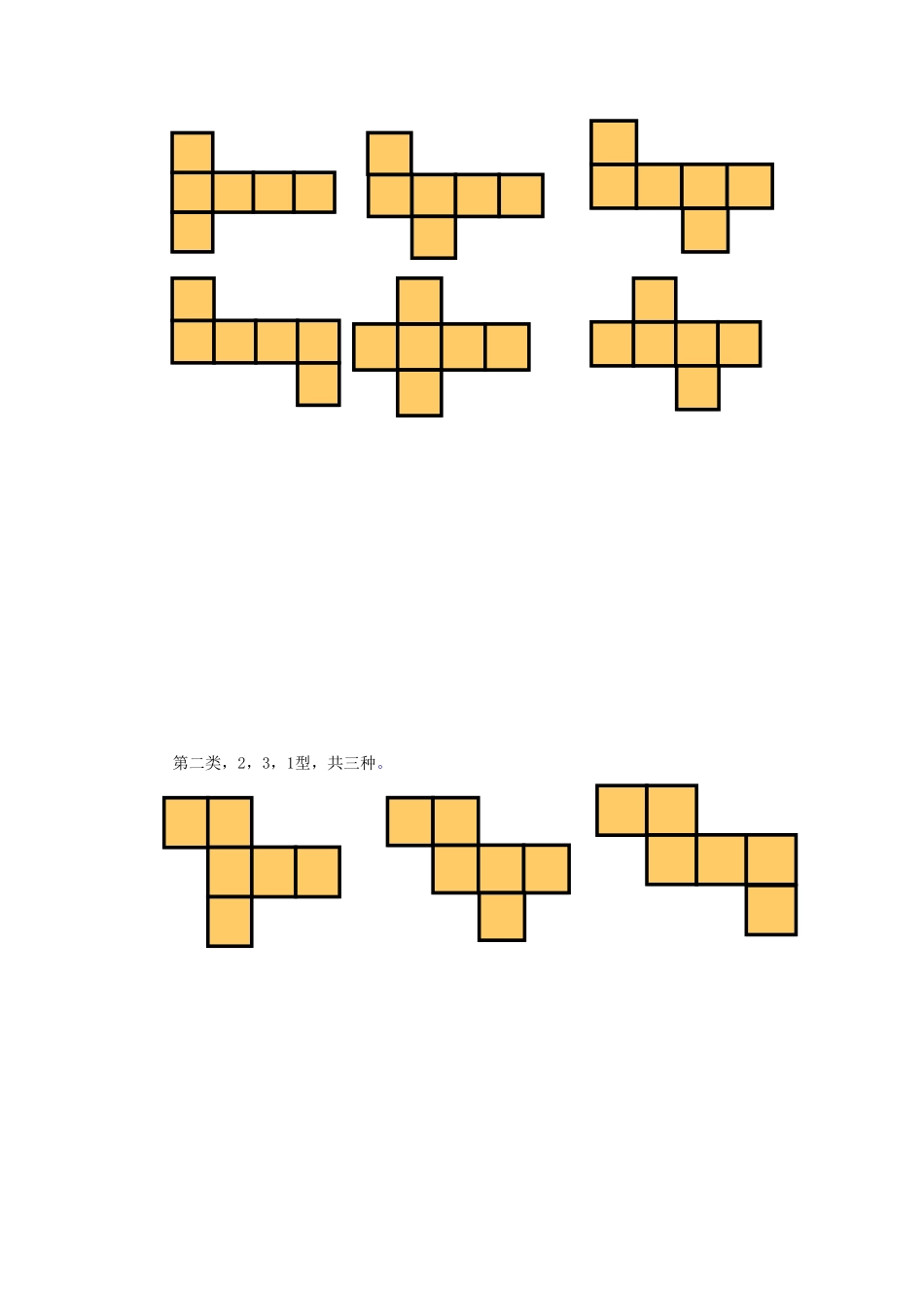 山东省枣庄市峄城区吴林街道中学七年级数学上册 1.2.1 展开与折叠教案 （新版）北师大版_第3页