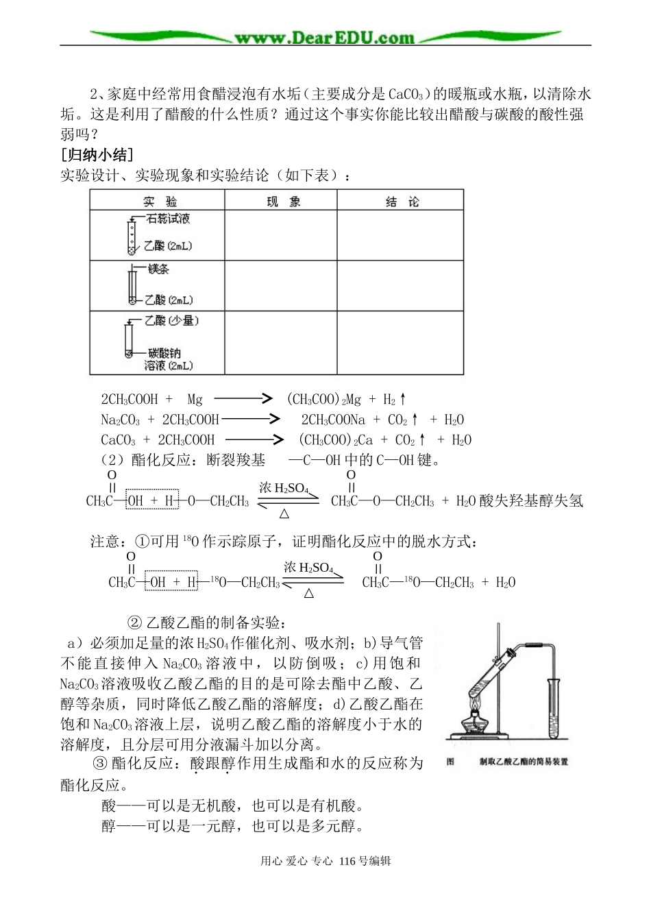 高中化学苏教版必修2 乙酸_第2页
