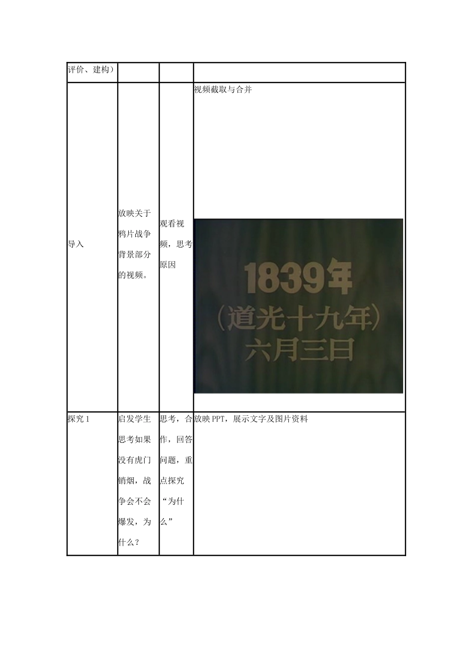 高中历史 第12课 鸦片战争教案15 岳麓版必修1-岳麓版高一必修1历史教案_第3页