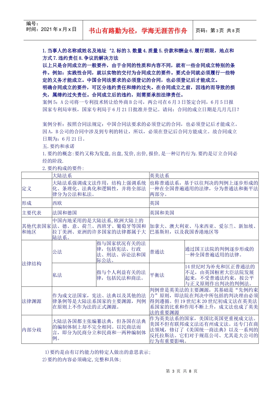 采购合同管理第一章总结以及案例doc-无锡自考网---无_第3页