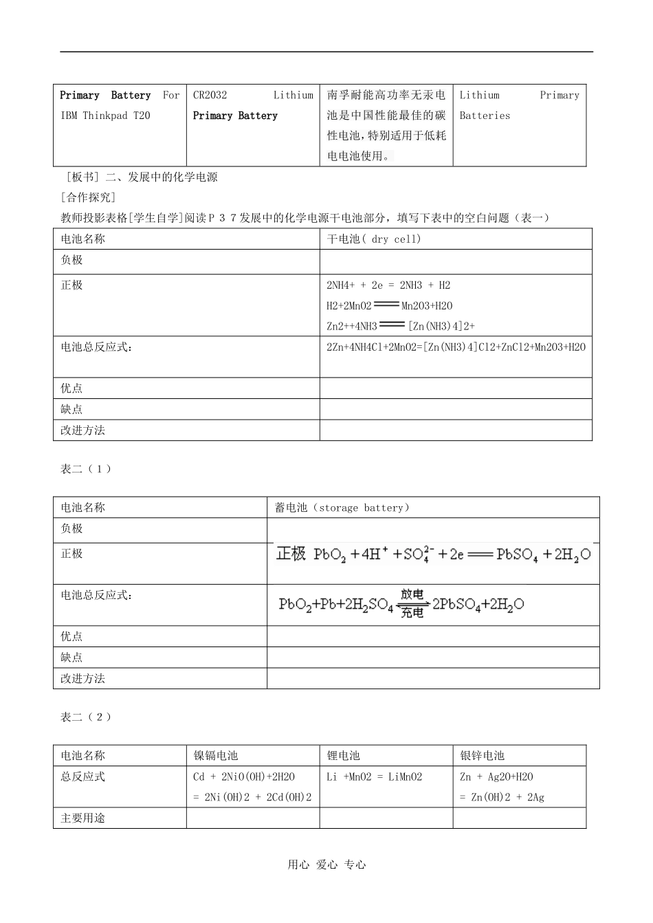 高中化学化学能与电能 2人教版必修二_第2页