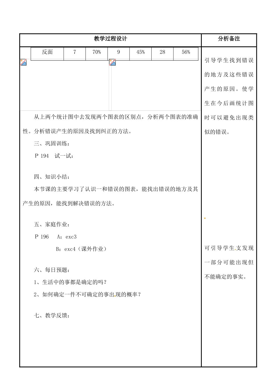 四川省宜宾市南溪四中七年级数学上册 第五章 这样节省图的篇幅合适吗教案 华东师大版_第2页