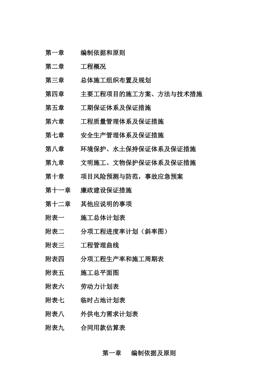 某铝业运输线第二合同段施工组织设计_第2页