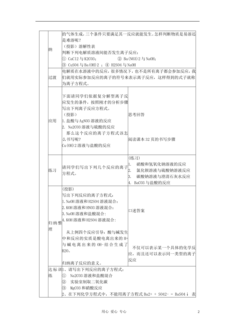高中化学 专题2 从海水中获得的化学物质 第二单元 钠、镁及其化合物教案（4） 苏教版必修1_第2页