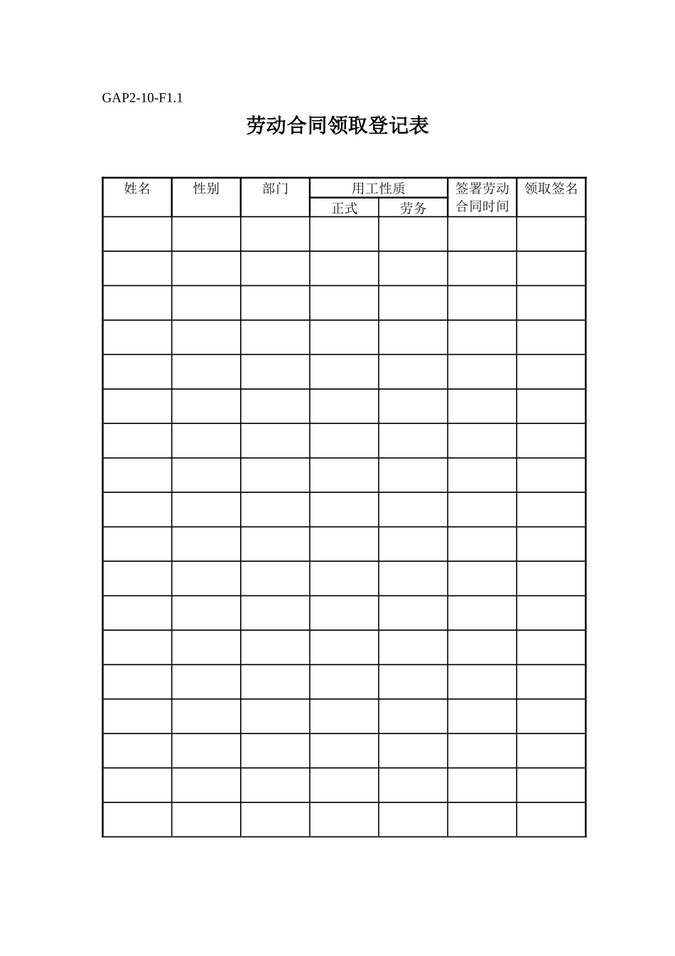 GAP2-10劳动合同管理程序_第3页