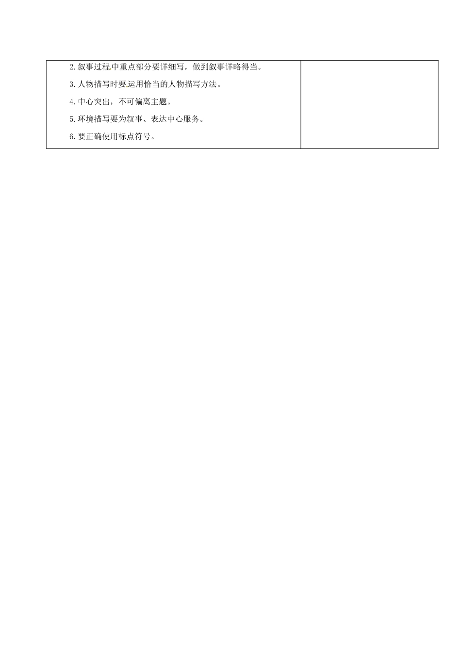 （秋季版）吉林省长春市七年级语文上册 作文一 告诉你一个我的故事教案2 长春版-长春版初中七年级上册语文教案_第3页