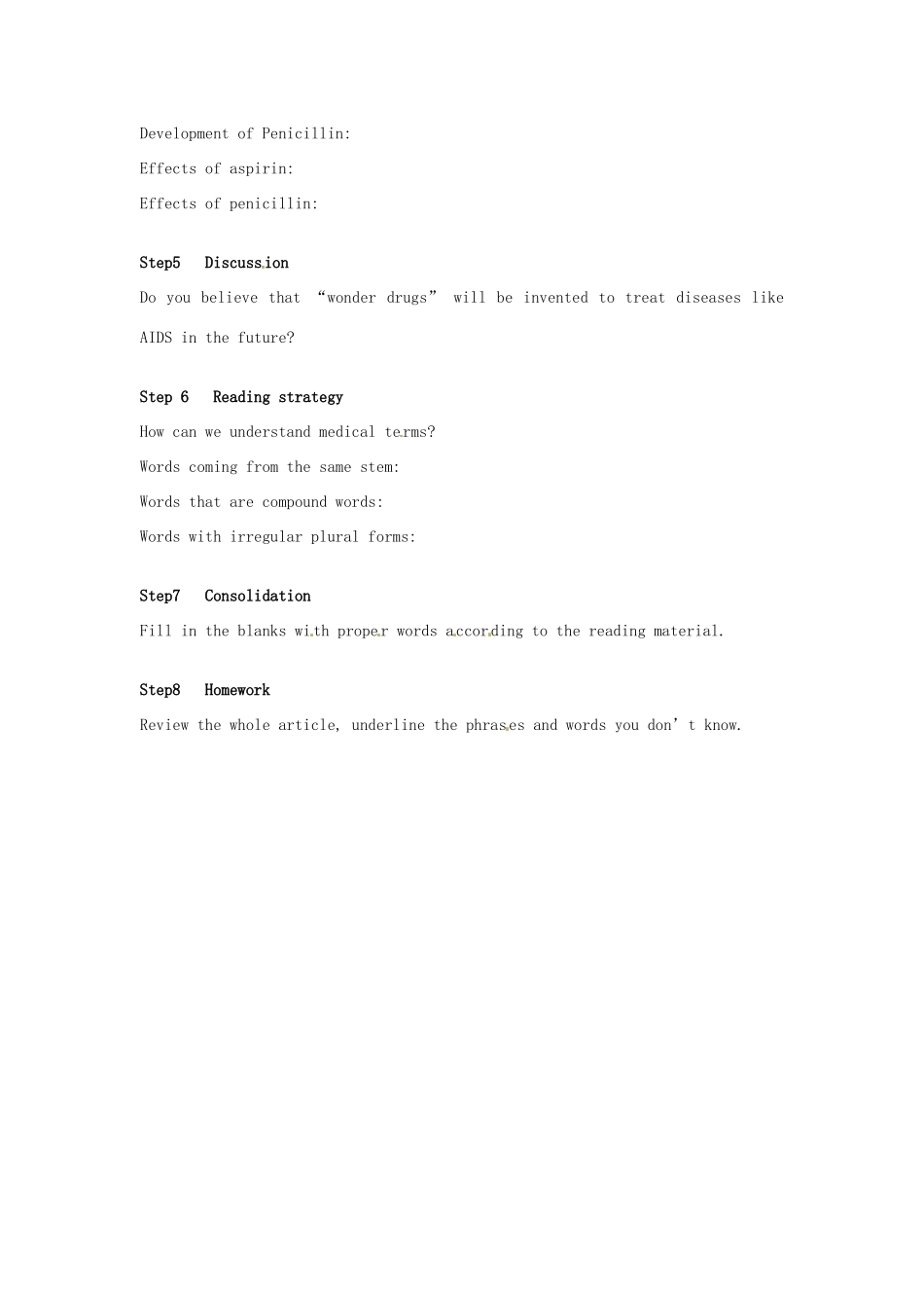 高中英语 Unit2 Reading教案1 牛津译林版选修7-牛津版高二选修7英语教案_第2页