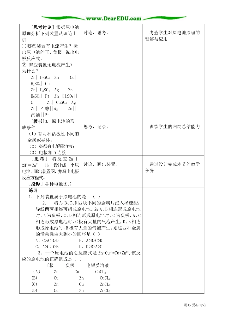 高中化学必修选修原电池原理及其应用_第2页