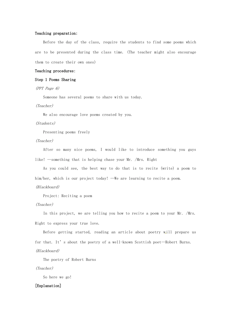 高中英语 Unit1 The written word  Project教学设计1 牛津译林版选修8-牛津版高二选修8英语教案_第2页