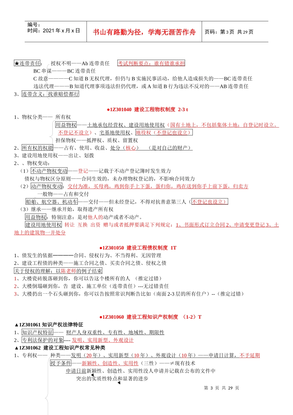 一建法规重点总结四十六页_第3页