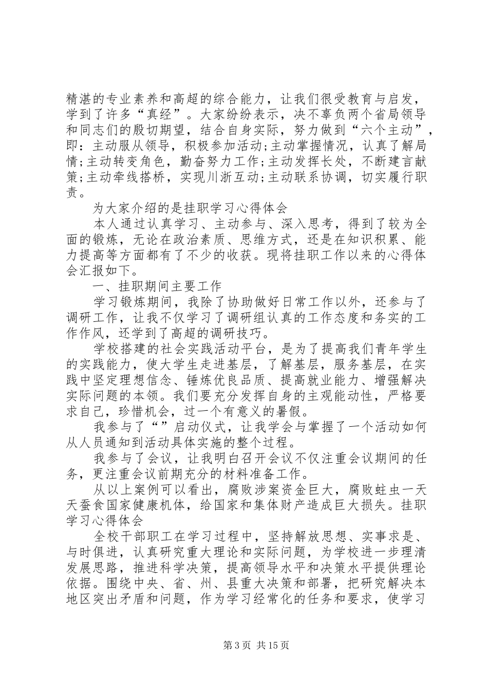 五一挂职心得体会_第3页