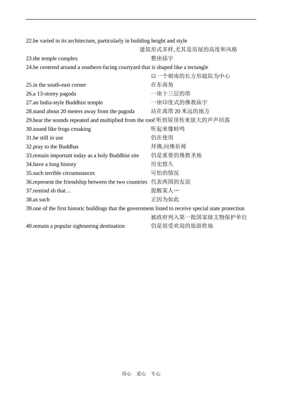 高二英语Module 9 Phrases of Unit 4_第3页