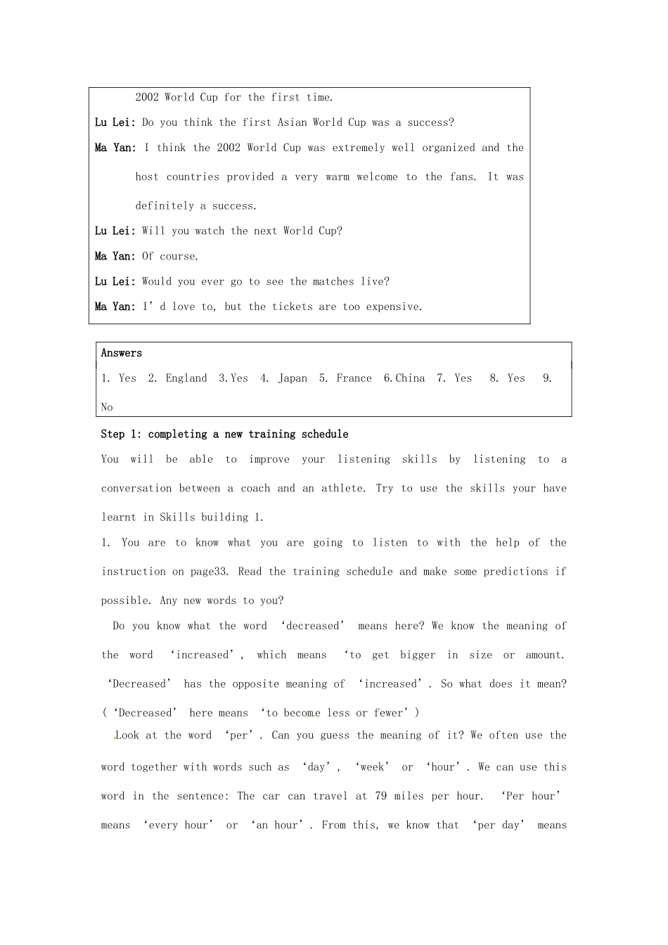 湖南省蓝山二中高中英语《unit2 Task》教案 牛津版必修4_第2页