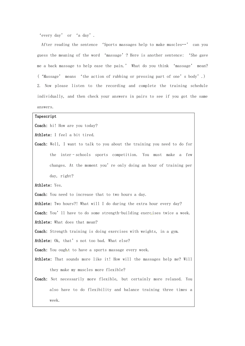 湖南省蓝山二中高中英语《unit2 Task》教案 牛津版必修4_第3页